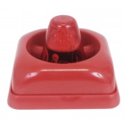 ALBOX EFB-100-LS | EFB 100 LS | EFB100LS Electronic Fire Bell with LED Strobe Light